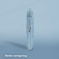 Selencia Puffy Laptop hoes 13-14 inch - Laptopsleeve - Slate Blue