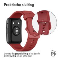 imoshion Siliconen bandje Huawei Watch Fit - Rood