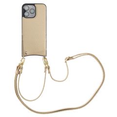 Selencia Nova Phone Case with Cord and Card Holder Apple iPhone 16 Pro Max - Beige