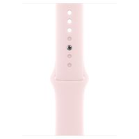 Apple Sport Band Apple Watch Series 1 t/m 11 / SE / Ultra (44/45/46/49 mm) - Maat S/M - Light Pink