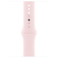 Apple Sport Band Apple Watch Series 1 t/m 10 / SE / Ultra (2) (44/45/46/49 mm) - Maat S/M - Light Pink