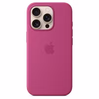 Apple Silicone Backcover MagSafe Apple iPhone 16 Pro - Fuchsia