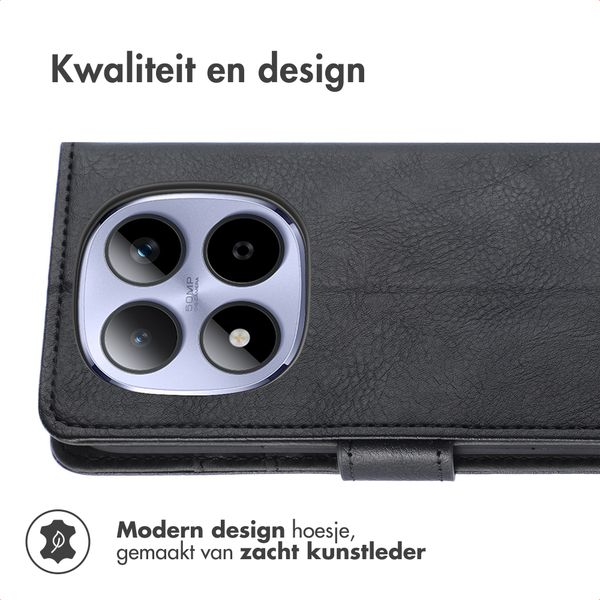 imoshion Luxe Bookcase Xiaomi Redmi Note 15 Pro Plus (5G) - Zwart