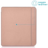 imoshion Slim Hard Case Bookcase Kobo Libra Colour - Rosé Goud