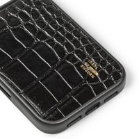 iDeal of Sweden Vegan Leather MagSafe Backcover Apple iPhone 18 Pro Max / 17 Pro Max - Black Croco