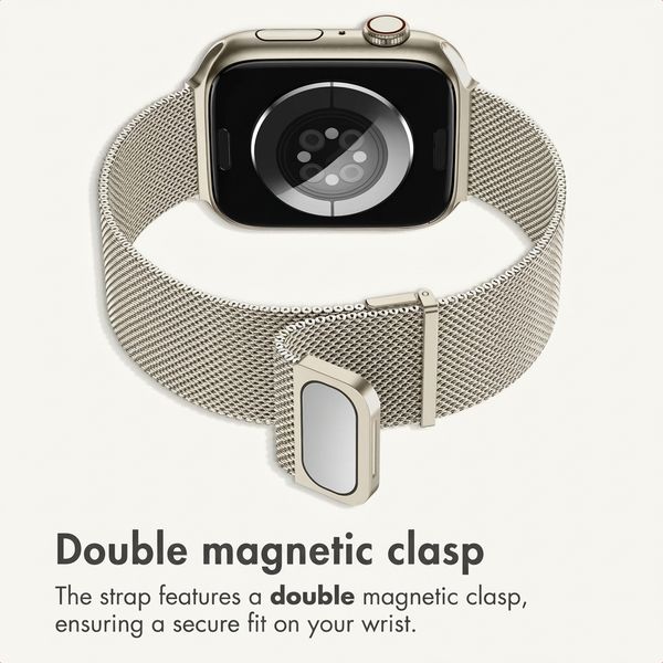 imoshion Milanese Magnetic Band Apple Watch | 38/40/41/42 mm - Starlight