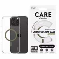 CARE by PanzerGlass Urban Combat Case MagSafe Apple iPhone 16 Pro Max - Green