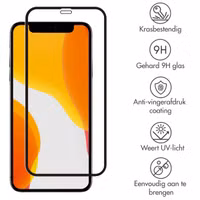 Accezz Gehard Glas Full Cover Screenprotector Apple iPhone 12 Mini