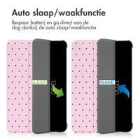 imoshion Design Trifold Bookcase Apple iPad 11 (2025) 11 inch A16 / iPad 10 (2022) 10.9 inch - Happy Dots