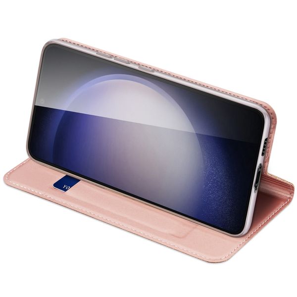 Dux Ducis Slim Softcase Bookcase Samsung Galaxy S23 FE - Rosé Goud