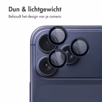 imoshion 2 Pack Camera lens protector Apple iPhone 17 Pro / 17 Pro Max - Dark Blue