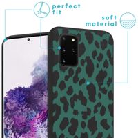 imoshion Design hoesje Galaxy S20 Plus - Luipaard - Groen / Zwart