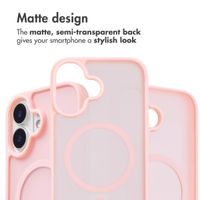 imoshion Colour Guard Back Cover with MagSafe Apple iPhone 16 - Light Pink