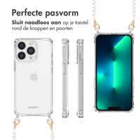 imoshion Backcover met Telefoonkoorden Apple iPhone 13 Pro Max - Parels