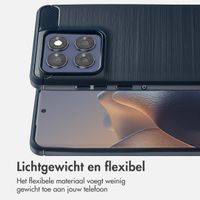 imoshion Brushed Backcover Motorola Edge 60 Fusion - Donkerblauw