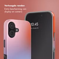 Selencia Vivid Backcover met MagSafe Apple iPhone 17 - Gradient Soft Blush