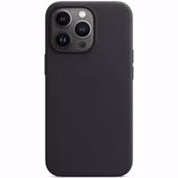 Apple Leather Backcover MagSafe Apple iPhone 13 Pro Max - Midnight
