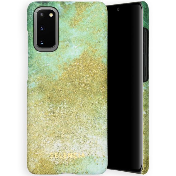 Selencia Maya Fashion Backcover Samsung Galaxy S20 - Green Nature