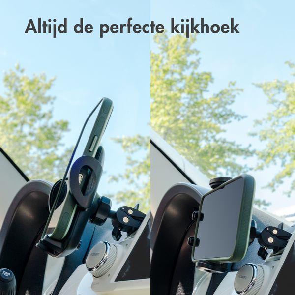 imoshion Telefoonhouder auto - Universeel - Verstelbaar - Ventilatierooster - Zwart