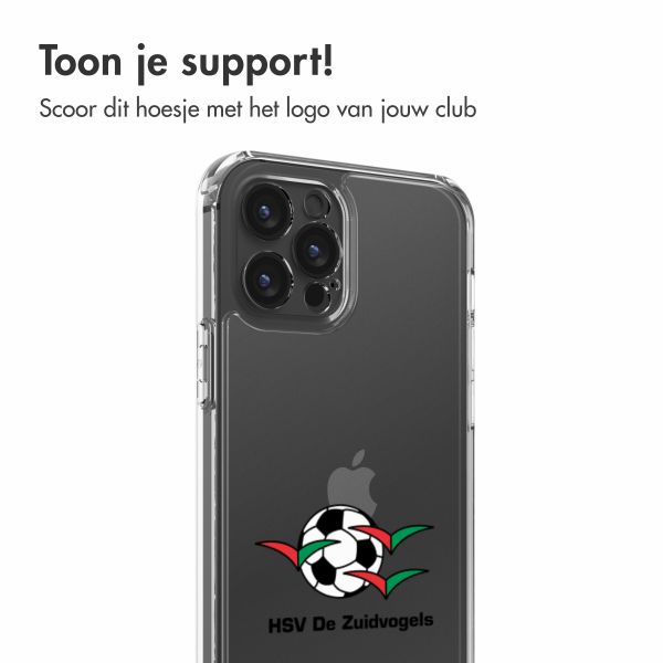 Clear Backcover Apple iPhone 12 (Pro) - HSV De Zuidvogels