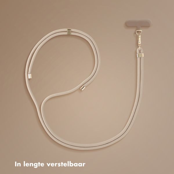 Selencia Universeel telefoonkoord - Beige