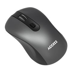 Accezz Wireless Mouse - Bluetooth / USB-A Adapter - Grey