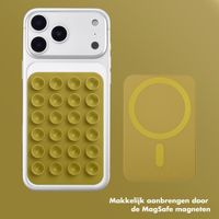 Selencia MagSafe zuignap telefoonhouder - Olive Dust