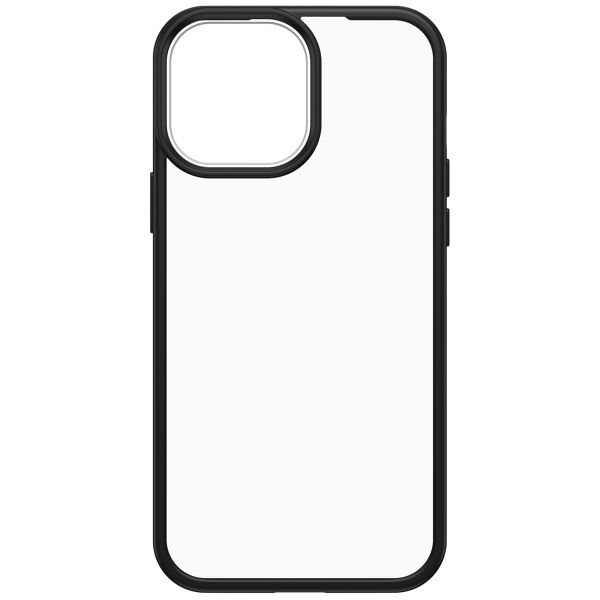 OtterBox React Backcover iPhone 13 Pro Max - Transparant / Zwart