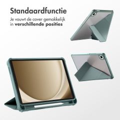 imoshion Origami Bookcase Samsung Galaxy Tab A11 - Donkergroen