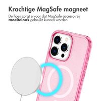 imoshion Sparkle Backcover met MagSafe iPhone 15 Pro Max - Roze