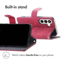 imoshion Bookcase with Strap Samsung Galaxy A27 (5G) - Red