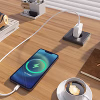 Accezz Ultra Slim GaN Oplader - USB-C - 20W - Wit