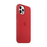 Apple Silicone Backcover MagSafe Apple iPhone 12 (Pro) - Red