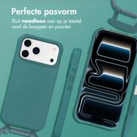 imoshion Color Backcover met afneembaar koord met MagSafe Apple iPhone 17 Pro Max - Donkergroen