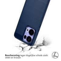 imoshion Brushed Backcover Oppo Reno 13 Pro - Donkerblauw