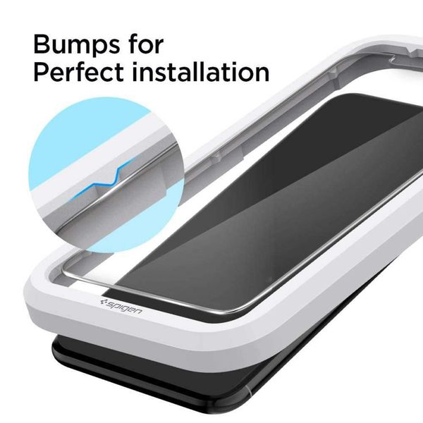 Spigen GLAStR EZ Fit Screen Protector 2 Pack + Applicator Apple iPhone 11
