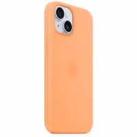 Apple Silicone Backcover MagSafe Apple iPhone 15 - Orange Sorbet