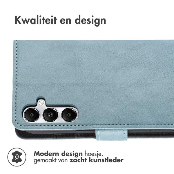 imoshion Luxe Bookcase Samsung Galaxy A55 - Lichtblauw