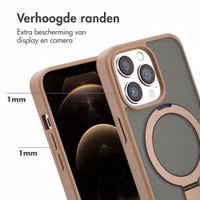 Accezz Ring Stand Backcover met MagSafe Apple iPhone 13 Pro - Bruin