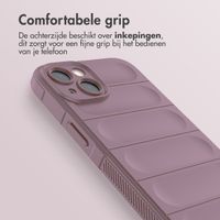 imoshion EasyGrip Backcover iPhone 13 - Paars