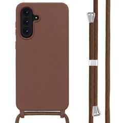 imoshion Siliconen hoesje met koord Samsung Galaxy A57 (5G) - Bruin