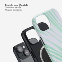 Selencia Vivid Backcover met MagSafe Apple iPhone 14 - Nature Grayed Jade