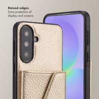 Selencia Sera Phone Case with Cord and Envelope Card Holder Samsung Galaxy A37 (5G) - Champagne