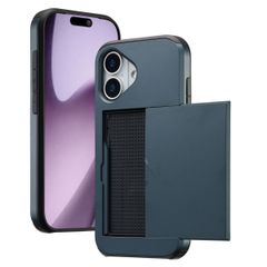 imoshion Backcover met pasjeshouder Apple iPhone 17 - Donkerblauw