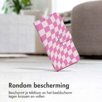 imoshion Design Bookcase Apple iPhone SE (2022 / 2020) / 8 / 7 / 6(s) - Retro Pink