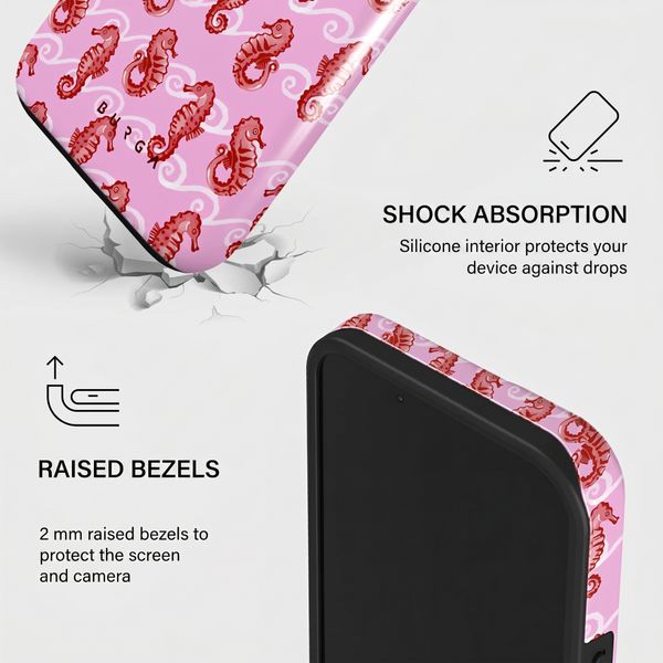 Burga Tough Back Cover with MagSafe Apple iPhone 13 - Coral Reef