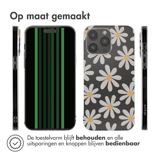imoshion Design hoesje Apple iPhone 15 Pro Max - Daisy flower