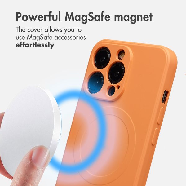 imoshion Colour Back Cover with MagSafe Apple iPhone 13 Pro - Orange