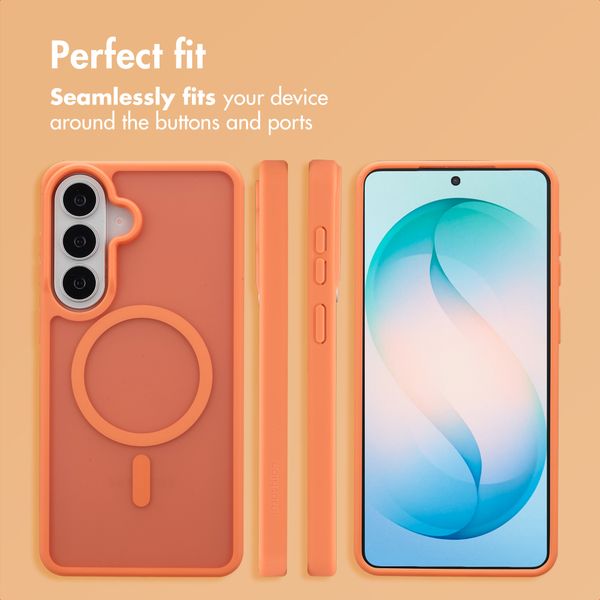 imoshion Colour Guard Back Cover with MagSafe Samsung Galaxy S26 Plus - Orange