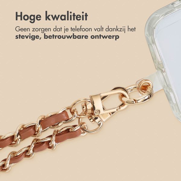 imoshion PU Leather Telefoonkoorden set - Bruin